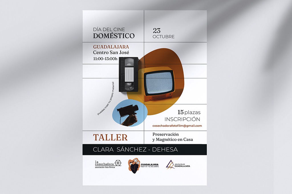 Diseño Cartel, Día del Cine Doméstico Guadalajara