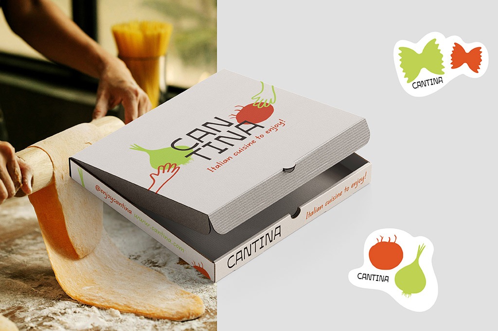 Diseño de Marca Restaurante Italiano Cantina
