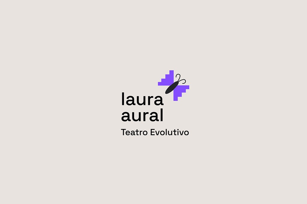 Branding · Marca Laura Aural Teatro Evolutivo