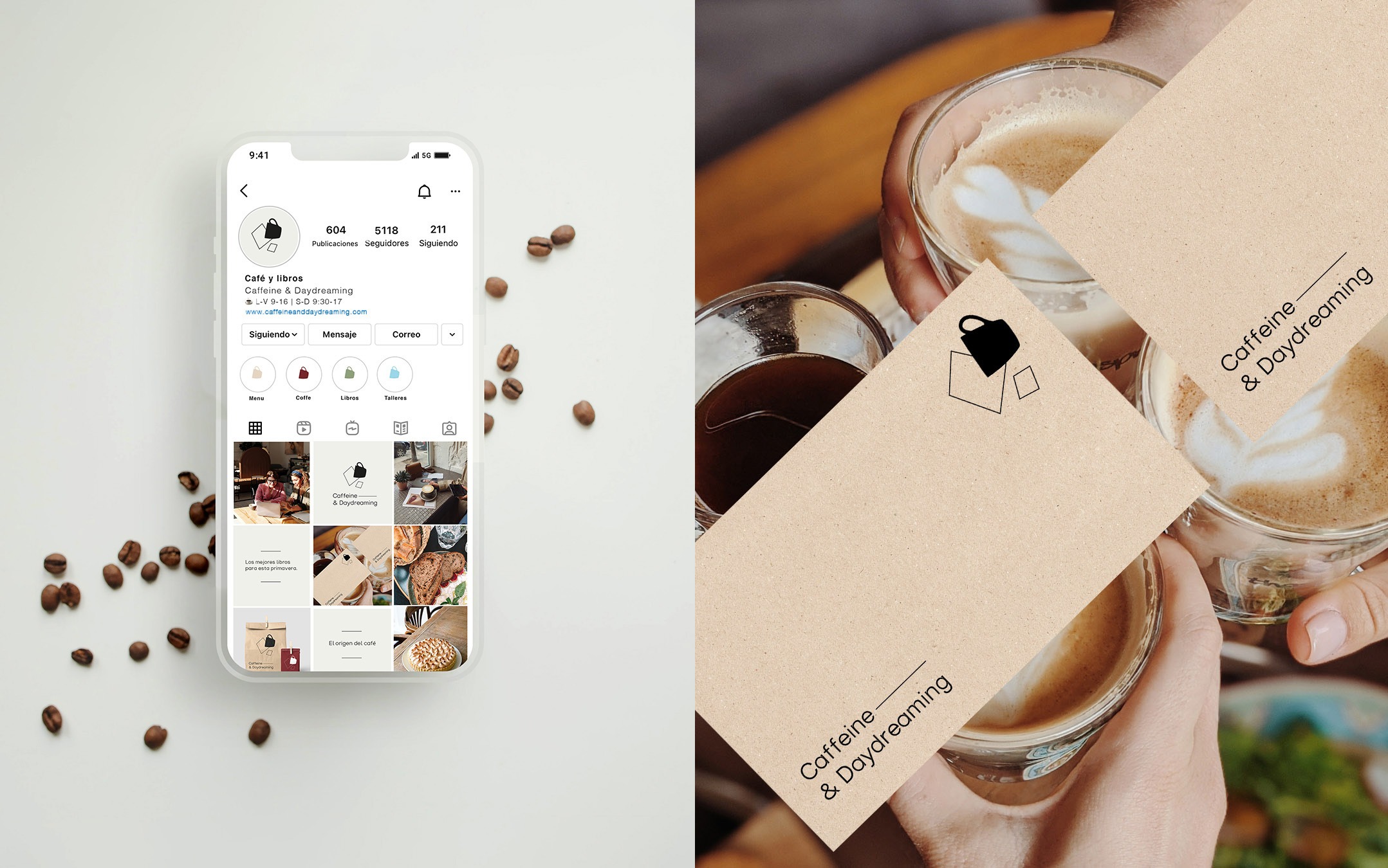 Identidad Visual Cafetería